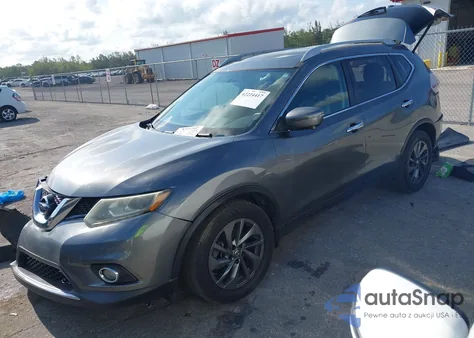 2016 Nissan Rogue Sl z USA, uszkodzony, nr VIN 5N1AT2MT5GC774793